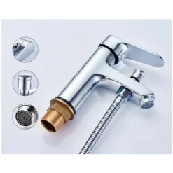 Robinet De Douche Robinet Monotrou à Double Usage Chaud Et Froid Alliage -Grohe || Hansgrohe Soldes Magasin 76529596 4