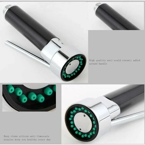 Douchette Robinet Cuisine Laiton Douchette Evier Cuisine Rétractable Mitigeur Douchette Remplacement Pour Robinet Douchette Extensible, Chromé, G1/2,Carivent 3 Douchette Robinet Cuisine Laiton Douchette Evier Cuisine Rétractable Mitigeur Douchette Remplacement Pour Robinet Douchette Extensible, Chromé, G1/2,Carivent – Image 3