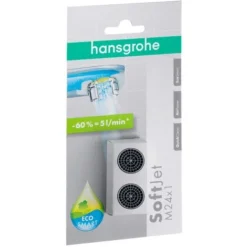 HANSGROHE 2 Mousseurs Softjet 5 L/min EcoSmart 13182000