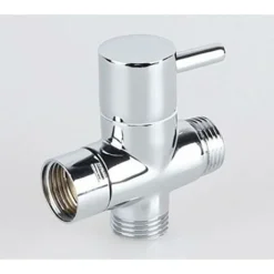 Adaptateur En T Avec Vanne D'arrêt, Noyau En Céramique, Connecteur 3 Voies Pour Salle De Bain M/F En Laiton De Pour Toilettes, Bidet -Grohe || Hansgrohe Soldes Magasin 77758806 5