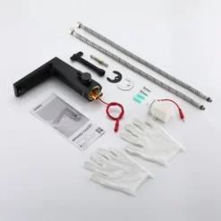 Lonheo Mitigeur Lavabo Infrarouge Electronique Eau Froide Et Chaude Mitigeur Automatique Laiton Noir Robinet Automatique De Lavabo Pour Salle De Bain -Grohe || Hansgrohe Soldes Magasin 78010574 5