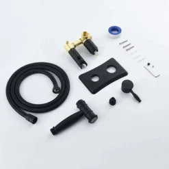 Toilette Bidet Spray, Bidet Pulvérisateur De Douche Kit En Laiton Kit Mitigeur Douchette à Main Mural Kit Douchette WC Or 9 Toilette Bidet Spray, Bidet Pulvérisateur De Douche Kit En Laiton Kit Mitigeur Douchette à Main Mural Kit Douchette WC Or -Grohe || Hansgrohe Soldes Magasin 78831163 5