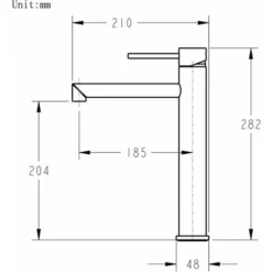 ONECE Robinet Vasque à Poser, Mitigeur De Vasque Noir, Robinet De Lavabo Haut Salle De Bains Haute Qualité En Acier Inoxydable Résistant à L'usure, Mousseur Remplaçable 8 ONECE Robinet Vasque à Poser, Mitigeur De Vasque Noir, Robinet De Lavabo Haut Salle De Bains Haute Qualité En Acier Inoxydable Résistant à L'usure, Mousseur Remplaçable -Grohe || Hansgrohe Soldes Magasin 80160315 4