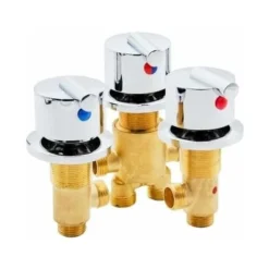 Robinet Baignoire Mélangeur De Bain Robinets De Douche Salle De Bains Robinet Eau Chaude Froide En Laiton Massif Mitigeur Robinet Trou Feuille Poignée Mélangeur -Grohe || Hansgrohe Soldes Magasin 80274016 4