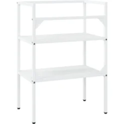 Cadre De Lavabo De Salle De Bain | Bâti Support Pour Lavabo Blanc 59x38x83 Cm Fer 19673 7 Cadre De Lavabo De Salle De Bain | Bâti Support Pour Lavabo Blanc 59x38x83 Cm Fer 19673 -Grohe || Hansgrohe Soldes Magasin 80857577 4