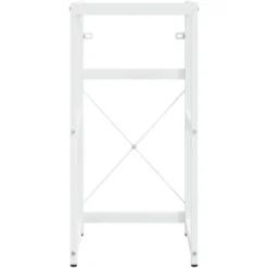 Cadre De Lavabo De Salle De Bain | Bâti Support Pour Lavabo Blanc 40x38x83 Cm Fer 51517 -Grohe || Hansgrohe Soldes Magasin 80857859 3