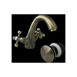 Mélangeur évier Lavabo Vieux Laiton Bronze 8 Mélangeur évier Lavabo Vieux Laiton Bronze -Grohe || Hansgrohe Soldes Magasin 8221697 4