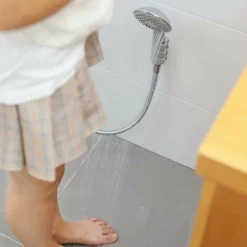 Support De Douche à Main, 2 Pièces Support De Montage Mural Ventouse En Silicone Aucun Besoin De Forage Pour Le Marbre Verre Métal Céramique, Ensoleillé -Grohe || Hansgrohe Soldes Magasin 86518541 5