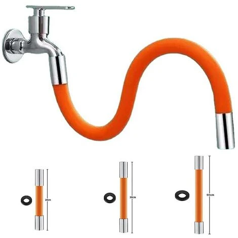 Rallonge De Robinet De Cuisine Universel Moussant Rotation 360° Rallonge De Robinet Long Tuyau Flexible - 50cm 1 Rallonge De Robinet De Cuisine Universel Moussant Rotation 360° Rallonge De Robinet Long Tuyau Flexible - 50cm