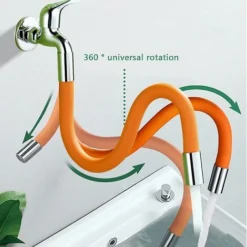 Rallonge De Robinet De Cuisine Universel Moussant Rotation 360° Rallonge De Robinet Long Tuyau Flexible - 50cm 7 Rallonge De Robinet De Cuisine Universel Moussant Rotation 360° Rallonge De Robinet Long Tuyau Flexible - 50cm -Grohe || Hansgrohe Soldes Magasin 87837950 3