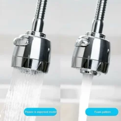 360 Degrés Bec De Bus Flexible économie D'eau Cuisine évier Robinet Robinet Rallonge -Grohe || Hansgrohe Soldes Magasin 88369961 3