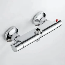 Mitigeur Thermostatique De Douche 2 Sorties Haute Et Basse Robinet Mélangeur Anti-Brûlure En Laiton Chromé Pour Salle De Bain Baignoire 7 Mitigeur Thermostatique De Douche 2 Sorties Haute Et Basse Robinet Mélangeur Anti-Brûlure En Laiton Chromé Pour Salle De Bain Baignoire -Grohe || Hansgrohe Soldes Magasin 89651177 3