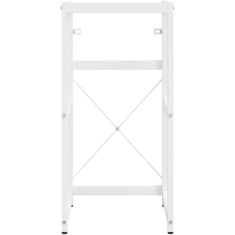 UNIQUECadre De Lavabo De Salle De Bain Blanc 40x38x83 Cm Fer5,24 Kg,Magnifique & Montage Facile81700 3 UNIQUECadre De Lavabo De Salle De Bain Blanc 40x38x83 Cm Fer5,24 Kg,Magnifique & Montage Facile81700 – Image 3