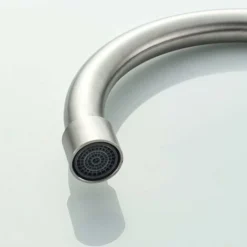 Robinet De Cuisine à Eau Froide Simple, Pivotant à 360°, Robinet D'Évier De Cuisine à Levier Unique, Acier Inoxydable -Grohe || Hansgrohe Soldes Magasin 91527416 5