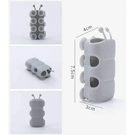 Support De Douche à Main, 2 Pièces Support De Montage Mural Ventouse En Silicone Aucun Besoin De Forage Pour Le Marbre Verre Métal Céramique,Blanc 3 Support De Douche à Main, 2 Pièces Support De Montage Mural Ventouse En Silicone Aucun Besoin De Forage Pour Le Marbre Verre Métal Céramique,Blanc – Image 3