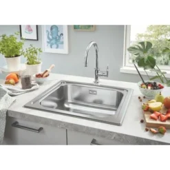 Grohe BauLoop - Mitigeur D’évier, Chrome 31368000 6 Grohe BauLoop - Mitigeur D’évier, Chrome 31368000 -Grohe || Hansgrohe Soldes Magasin 92453167 3