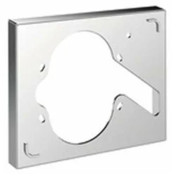 Hansgrohe Shower Select - Rosace De Compensation Pour ShowerSelect Avec FixFit Et Support Intégrés, Chrome 13601000