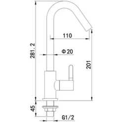 Robinet Eau Froide Pour Lave-Mains Robinet Salle De Bains Chromé Mitigeur De Cuisine 360° Rotation Robinet Simple Moderne 9 Robinet Eau Froide Pour Lave-Mains Robinet Salle De Bains Chromé Mitigeur De Cuisine 360° Rotation Robinet Simple Moderne -Grohe || Hansgrohe Soldes Magasin 92923773 5