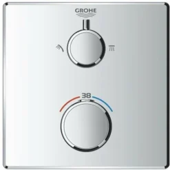 Grohe Grohtherm - Mitigeur Thermostatique De Douche Encastré Pour 2 Sorties, Chrome 24079000 8 Grohe Grohtherm - Mitigeur Thermostatique De Douche Encastré Pour 2 Sorties, Chrome 24079000 -Grohe || Hansgrohe Soldes Magasin 93956598 4