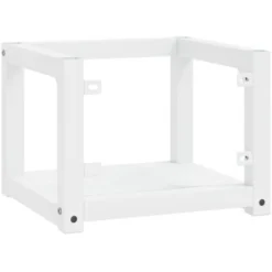 Cadre De Lavabo De Salle De Bain Style Contemporain - Mural Blanc 40x38x31 Cm Fer BV157020 - BonneVie 8 Cadre De Lavabo De Salle De Bain Style Contemporain - Mural Blanc 40x38x31 Cm Fer BV157020 - BonneVie -Grohe || Hansgrohe Soldes Magasin 94128108 4