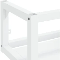 Cadre De Lavabo De Salle De Bain Style Contemporain - Mural Blanc 40x38x31 Cm Fer BV157020 - BonneVie 9 Cadre De Lavabo De Salle De Bain Style Contemporain - Mural Blanc 40x38x31 Cm Fer BV157020 - BonneVie -Grohe || Hansgrohe Soldes Magasin 94128108 5