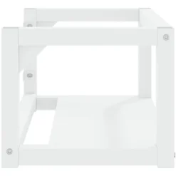 Cadre De Lavabo De Salle De Bain Style Contemporain - Mural Blanc 59x38x31 Cm Fer BV926254 - BonneVie 7 Cadre De Lavabo De Salle De Bain Style Contemporain - Mural Blanc 59x38x31 Cm Fer BV926254 - BonneVie -Grohe || Hansgrohe Soldes Magasin 94128999 3