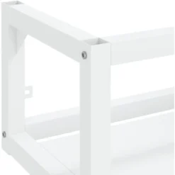 Cadre De Lavabo De Salle De Bain Style Contemporain - Mural Blanc 59x38x31 Cm Fer BV926254 - BonneVie 9 Cadre De Lavabo De Salle De Bain Style Contemporain - Mural Blanc 59x38x31 Cm Fer BV926254 - BonneVie -Grohe || Hansgrohe Soldes Magasin 94128999 5