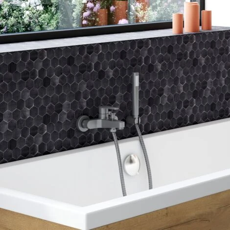 ALLIBERT Mitigeur Bain Douche CANGGU Gun Métal 2 ALLIBERT Mitigeur Bain Douche CANGGU Gun Métal – Image 2