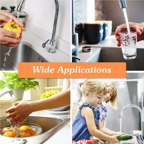 6 Pièces Mousseur Aérateur M24 Économiseur D'eau Embout Aérateurs De Robinet Filetage Extérieur 24mm Avec Clé Pour Mitigeur D'Evier De Cuisine Et De Lavabo De Salle De Bain 5 6 Pièces Mousseur Aérateur M24 Économiseur D'eau Embout Aérateurs De Robinet Filetage Extérieur 24mm Avec Clé Pour Mitigeur D'Evier De Cuisine Et De Lavabo De Salle De Bain – Image 5