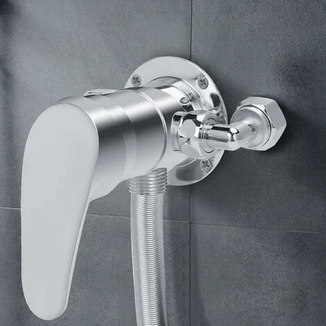 Mitigeur De Douche Mitigeur De Douche, G1/2 In Robinets De Douche Corps Valve Salle Bain Té Multifonctionnel Valve D'angle Kit Robinet Douche Système Poignée De Douche 4 Mitigeur De Douche Mitigeur De Douche, G1/2 In Robinets De Douche Corps Valve Salle Bain Té Multifonctionnel Valve D'angle Kit Robinet Douche Système Poignée De Douche – Image 4
