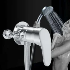 Mitigeur De Douche Mitigeur De Douche, G1/2 In Robinets De Douche Corps Valve Salle Bain Té Multifonctionnel Valve D'angle Kit Robinet Douche Système Poignée De Douche 9 Mitigeur De Douche Mitigeur De Douche, G1/2 In Robinets De Douche Corps Valve Salle Bain Té Multifonctionnel Valve D'angle Kit Robinet Douche Système Poignée De Douche -Grohe || Hansgrohe Soldes Magasin 96341004 5