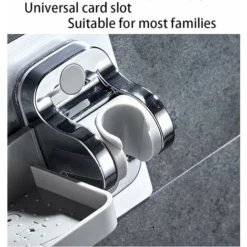 Support De Douche à Main Support De Pommeau De Douche Sans Poinçon Support De Douche à Main à Colle Forte Angle Réglable (multifonctionnel) 7 Support De Douche à Main Support De Pommeau De Douche Sans Poinçon Support De Douche à Main à Colle Forte Angle Réglable (multifonctionnel) -Grohe || Hansgrohe Soldes Magasin 96442678 3