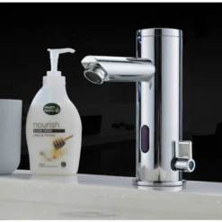 Robinet à Induction Intelligent Automatique Tout En Cuivre Robinet à Induction Intégré Froid Et Chaud Désinfectant Pour Les Mains à Induction Infrarouge -Grohe || Hansgrohe Soldes Magasin 96444506 5