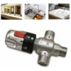 Mitigeur 3 Voies Eau Chaude Froide Thermostat Thermostatique Mitigeur Eau Sanitaire 20 °C Et 55 °C