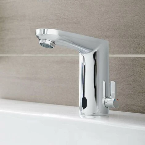 Grohe Eurosmart Cosmopolitan E - Mitigeur De Lavabo électronique, Chrome 36327001 3 Grohe Eurosmart Cosmopolitan E - Mitigeur De Lavabo électronique, Chrome 36327001 – Image 3