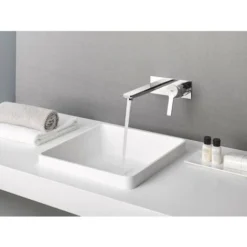 Grohe Lineare - Mitigeur De Lavabo L Encastré, Installation à 2 Trous, Chrome 23444001 -Grohe || Hansgrohe Soldes Magasin 97494528 5