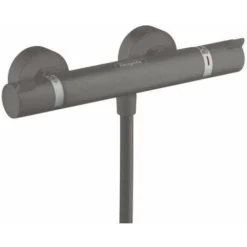 Hansgrohe Ecostat Comfort - Mitigeur De Baignoire, Noir Chromé Brossé 13116340