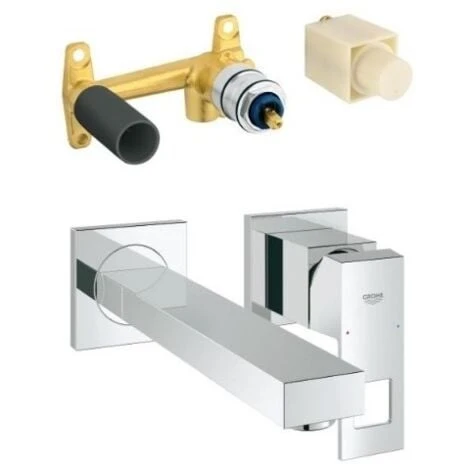 Robinet Mural Lavabo Grohe Eurocube Taille M 1 Robinet Mural Lavabo Grohe Eurocube Taille M