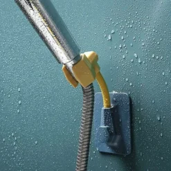 Support Mural Douchette, 3pcs Support De Douche Réglable Universel Support De Pommeau De Douche Rotatif Réglable à 360 Accroche Pommeau De Douche Portable Sans Percer Salle De Bain Accessoire -Grohe || Hansgrohe Soldes Magasin 97663068 4