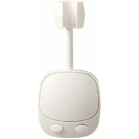 Support De Pomme De Douche Rotatif à 360 Degrés Pour Salle De Bain Sans Poinçon Support De Montage à Ventouse Réglable Support De Douche Blanc 1 Support De Pomme De Douche Rotatif à 360 Degrés Pour Salle De Bain Sans Poinçon Support De Montage à Ventouse Réglable Support De Douche Blanc