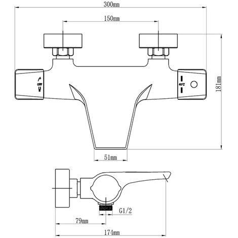 Robinet De Baignoire Cascade Mitigeur Thermostatique De Douche Pour Baignoire Robinet De Douche Laiton Chromé Design Elégant 5 Robinet De Baignoire Cascade Mitigeur Thermostatique De Douche Pour Baignoire Robinet De Douche Laiton Chromé Design Elégant – Image 5