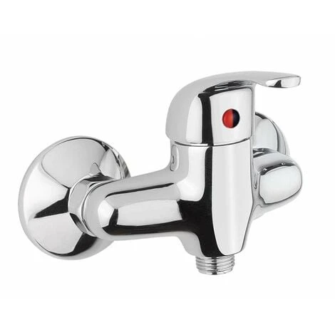 Mitigeur De Douche Extérieur Avec Raccordement Entraxe 10 Cm Damast 12087 Chromé 1 Mitigeur De Douche Extérieur Avec Raccordement Entraxe 10 Cm Damast 12087 Chromé