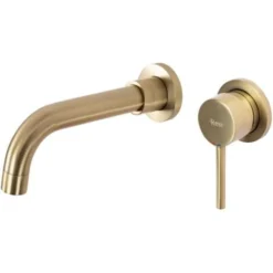 ROBINET ENCASTRÉ REA LUNGO LONG GOLD BRUSH + BOX -Grohe || Hansgrohe Soldes Magasin 98701179 3