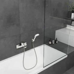 HANSGROHE Mitigeur Bain Douche Mural Vernis Shape Chromé 71450000 -Grohe || Hansgrohe Soldes Magasin 99634873 3